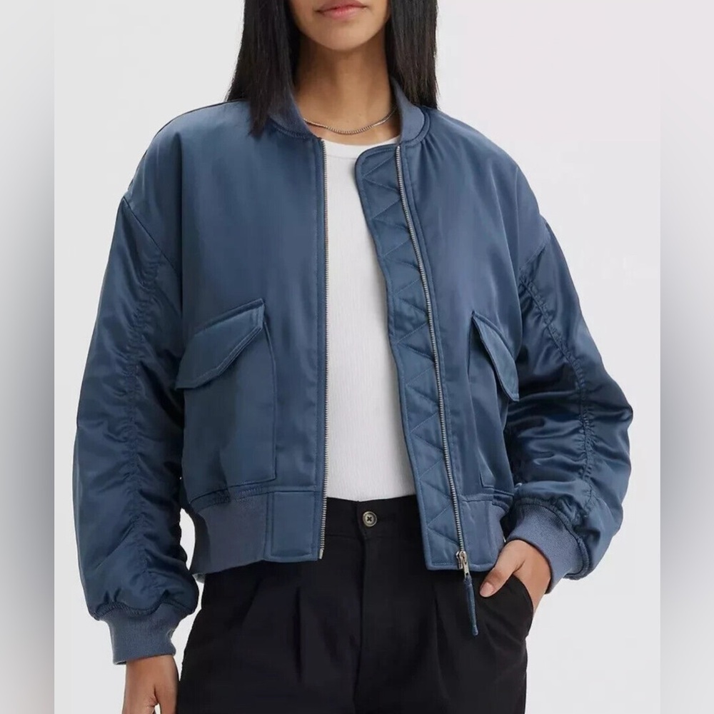 Levi's Andy Tech Women's Jacket Size XL Blue Vintage New With Tags